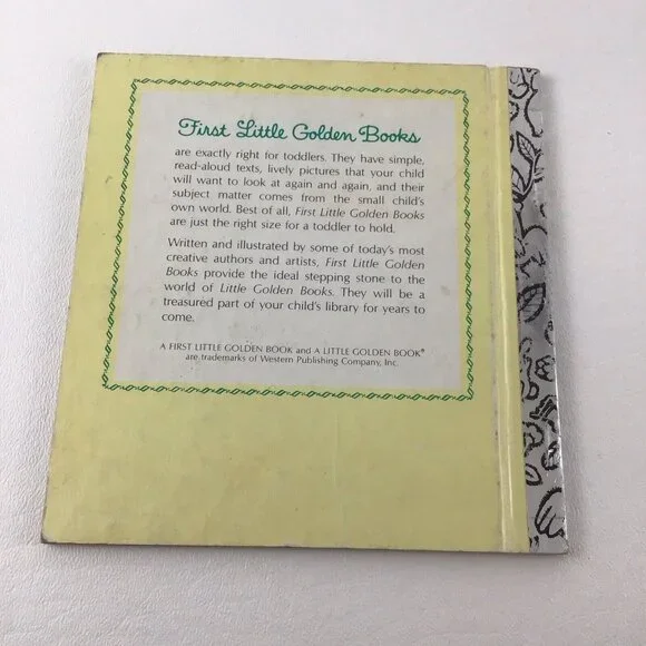 First Little Golden Book Disney Dumbo's Book Of Colors Vintage 1988 Storybook - Picture 3 of 7